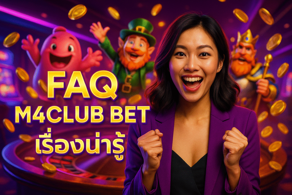 FAQ M4CLUB BET เรื่องน่ารู้