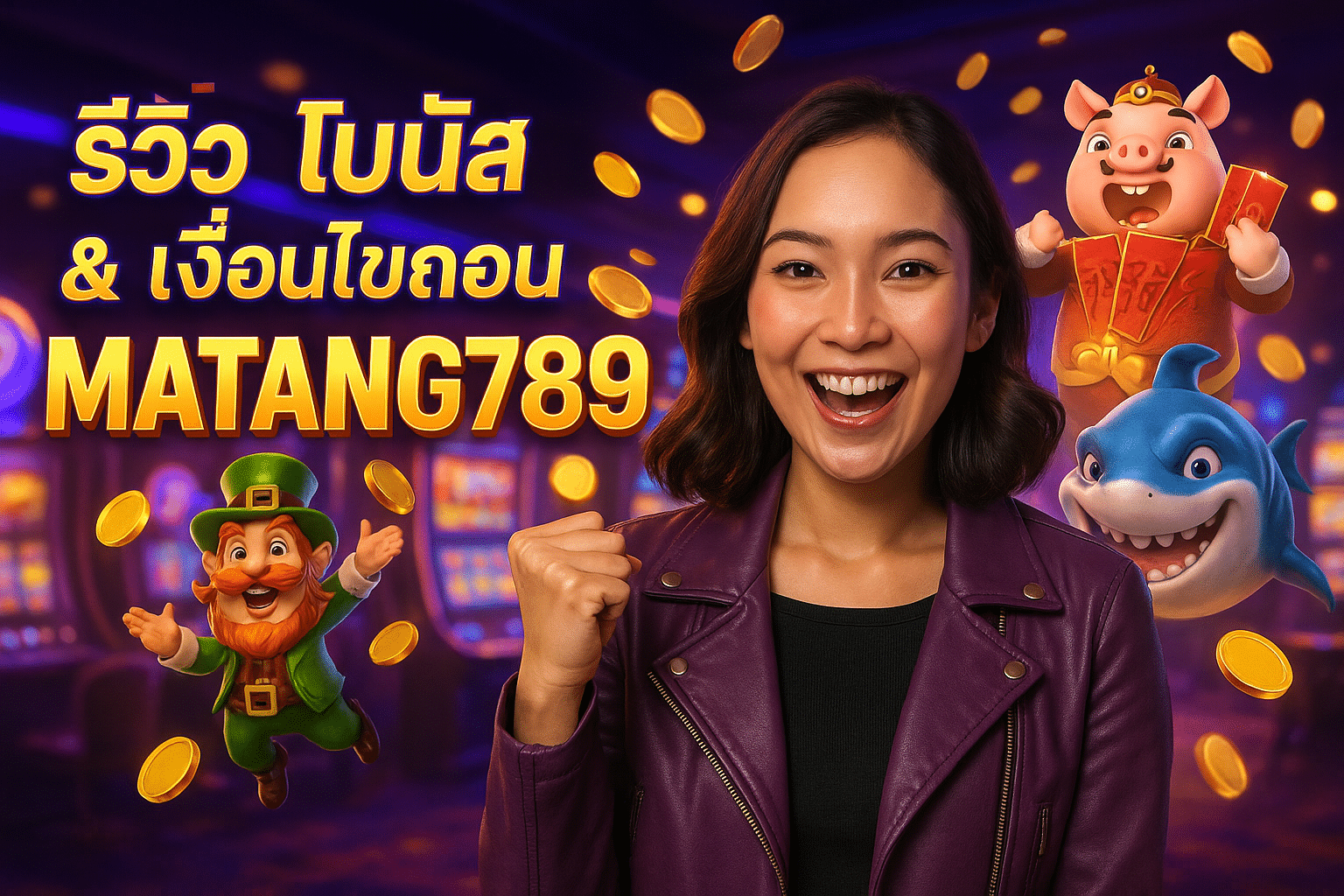 โบนัส & เงื่อนไขถอน MATANG789