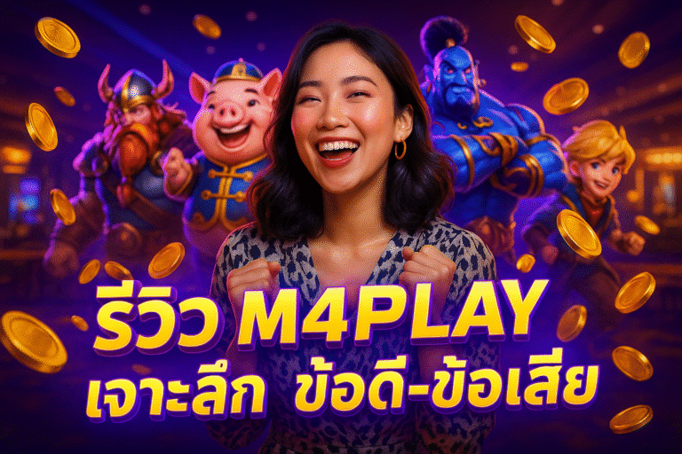 รีวิว M4PLAY เจาะลึก ข้อดี-ข้อเสีย