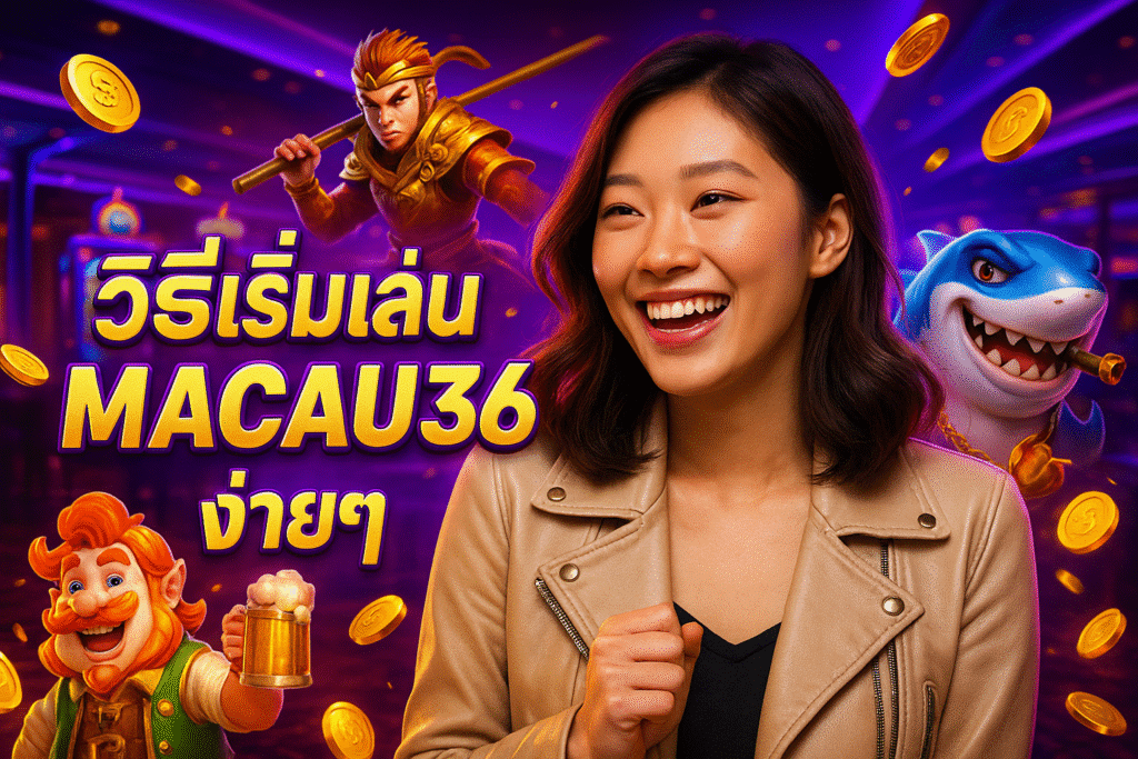 วิธีเริ่มเล่น MACAU36 ง่ายๆ